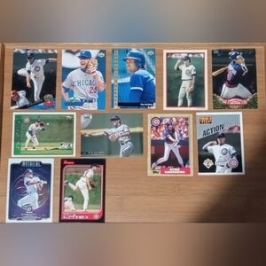 Ryne Sandberg Baseball Card Lot